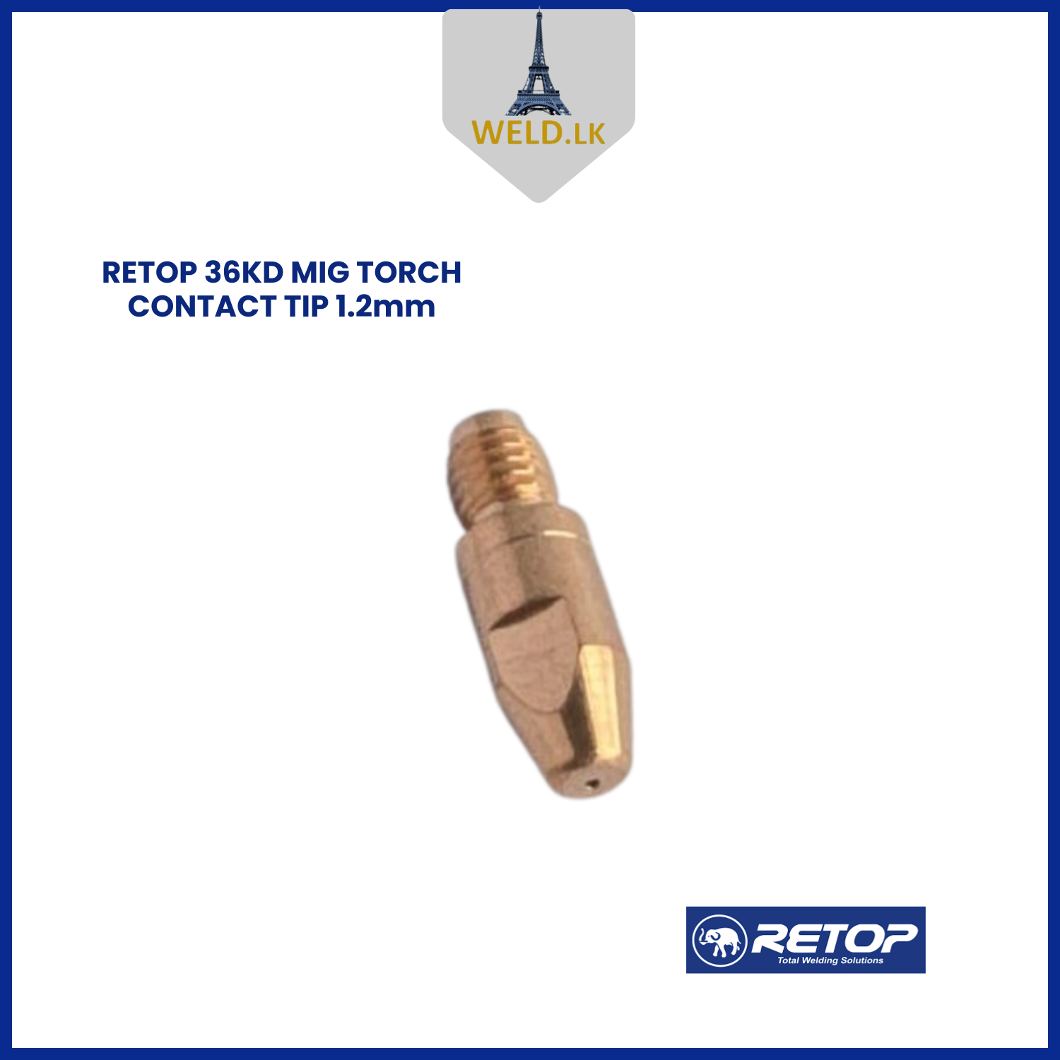 RETOP 36KD MIG TORCH CONTACT TIP 1.2mm