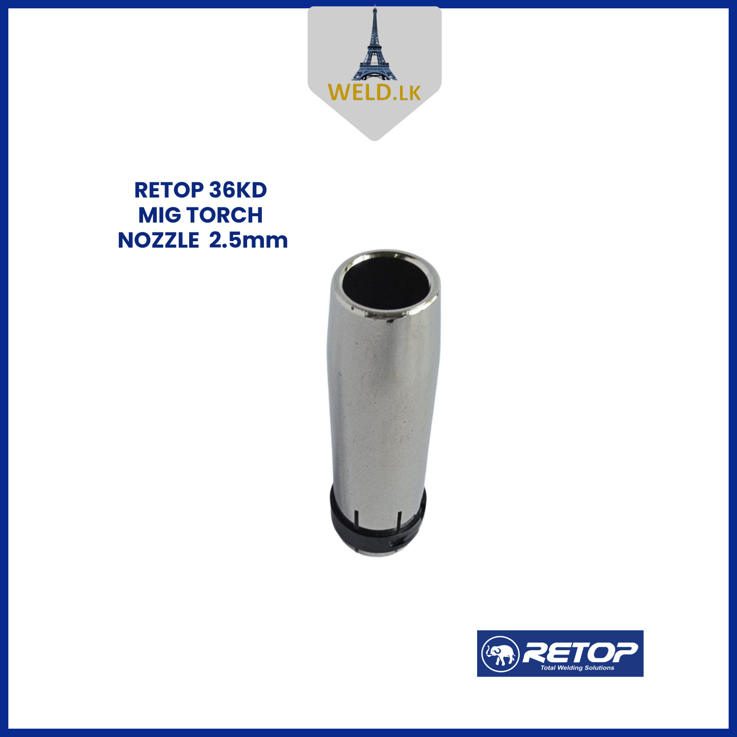 RETOP 36KD MIG TORCH NOZZLE