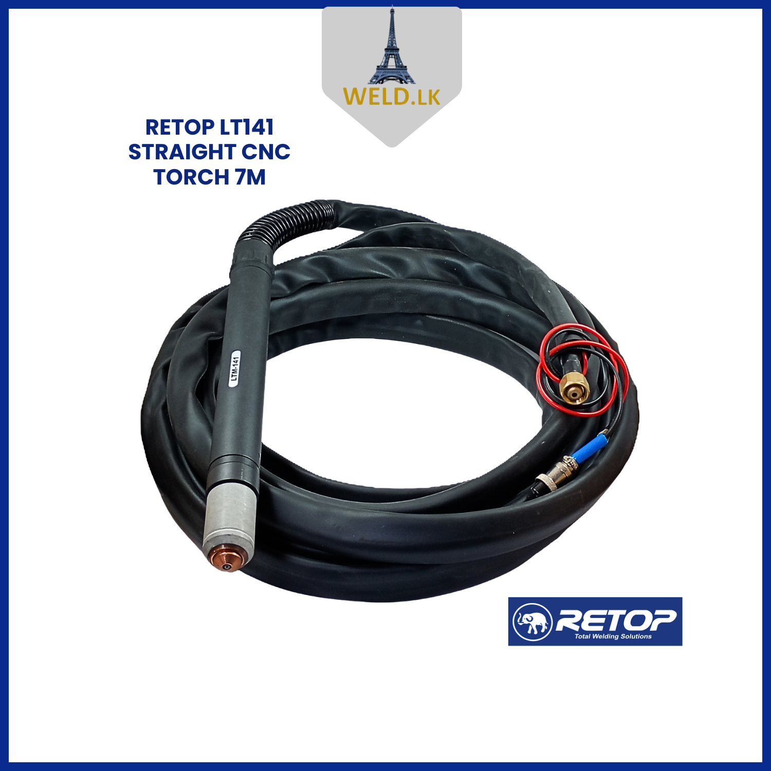 RETOP LT141 STRAIGHT CNC TORCH 7M