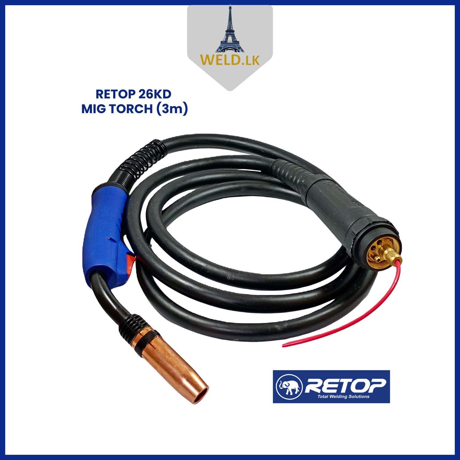 RETOP MIG 26KD TORCH (3m)