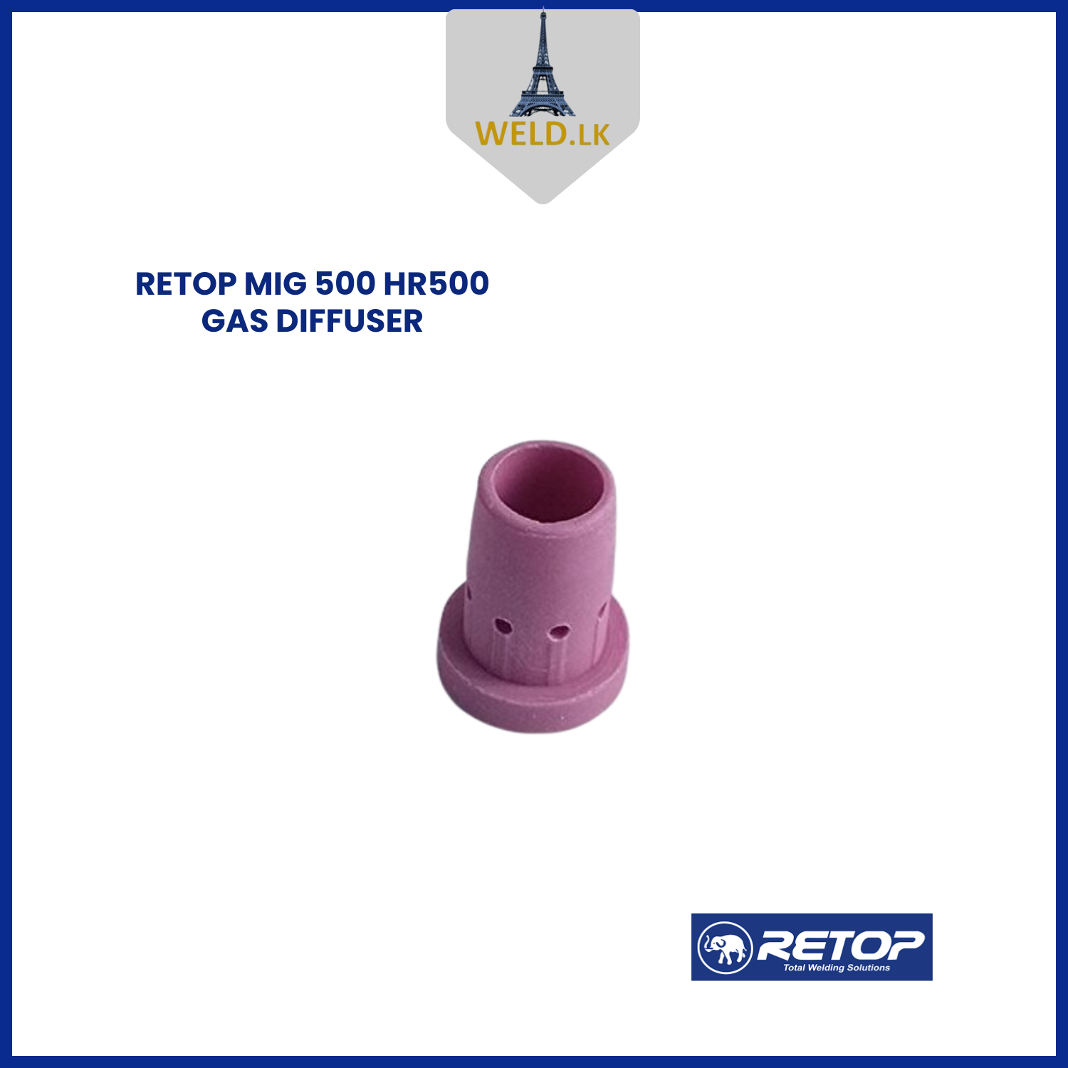 RETOP MIG 500 HR500 GAS DIFFUSER