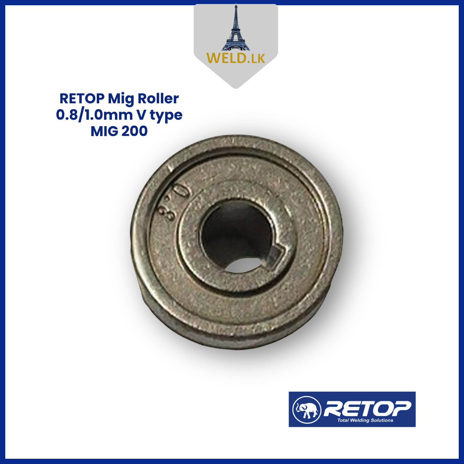 RETOP MIG ROLLER 0.8/1.0mm V TYPE MIG 200