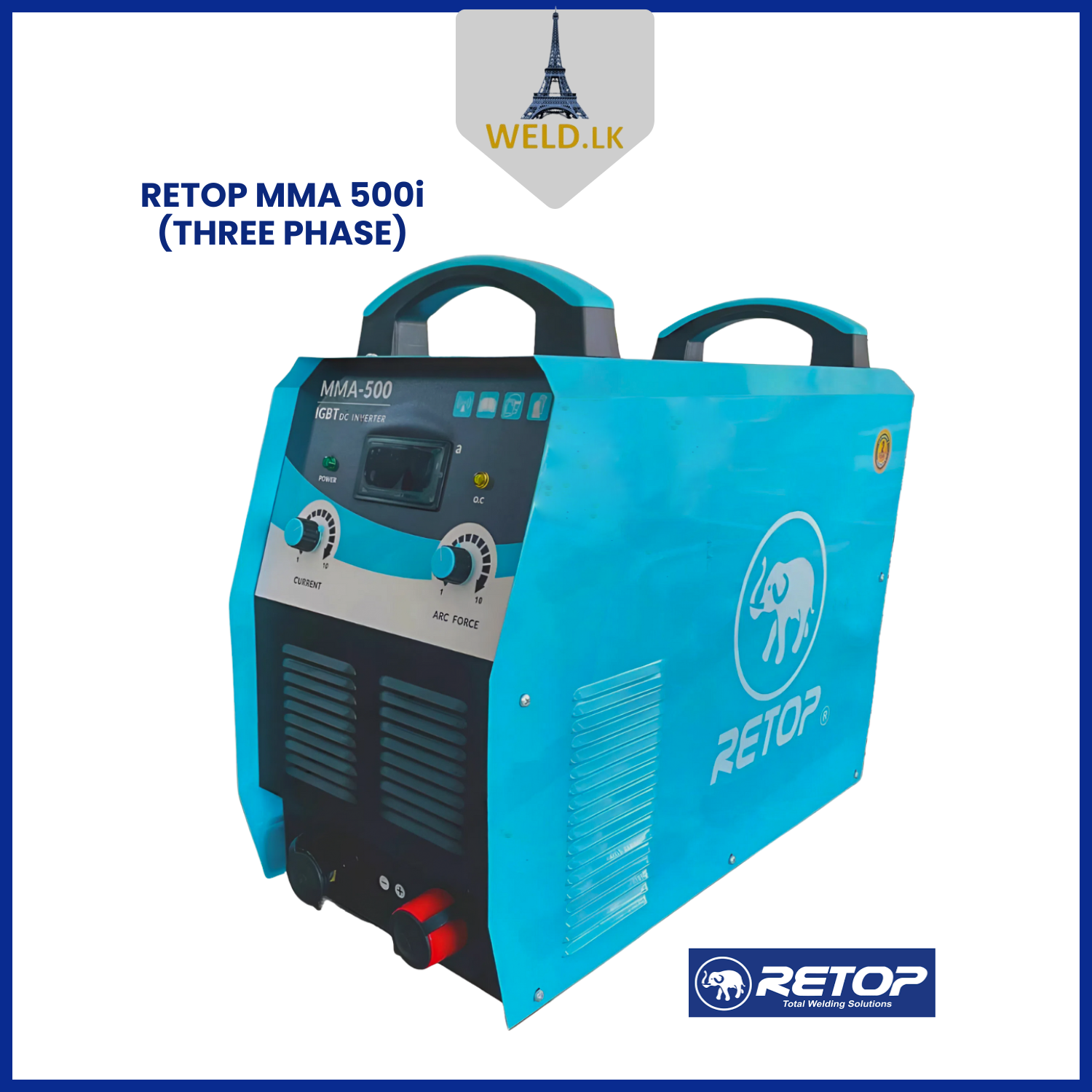 RETOP MMA 500i (THREE PHASE)