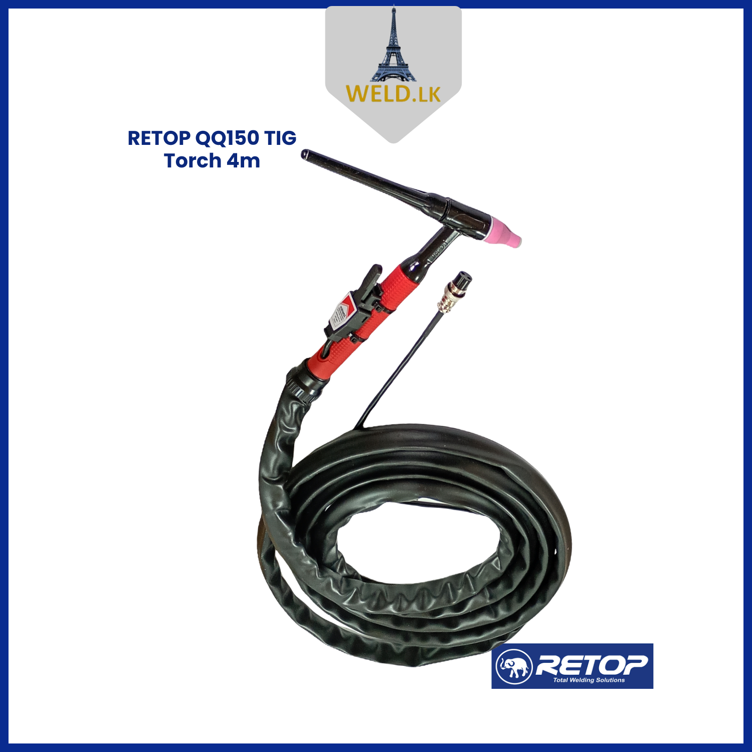 RETOP QQ150 TIG Torch 4m