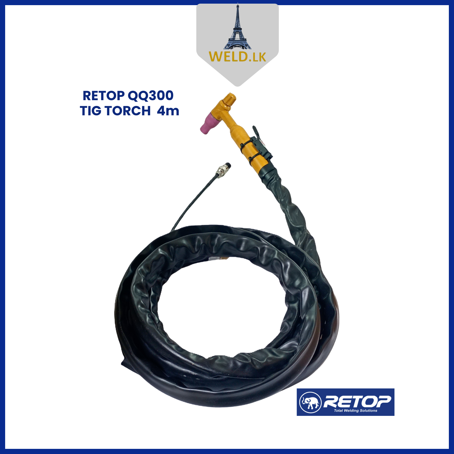 RETOP QQ300 TIG TORCH 4m
